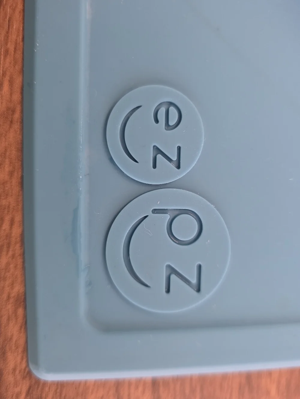 ezpz Happy Mat Silicone Placemat in Teal Blue